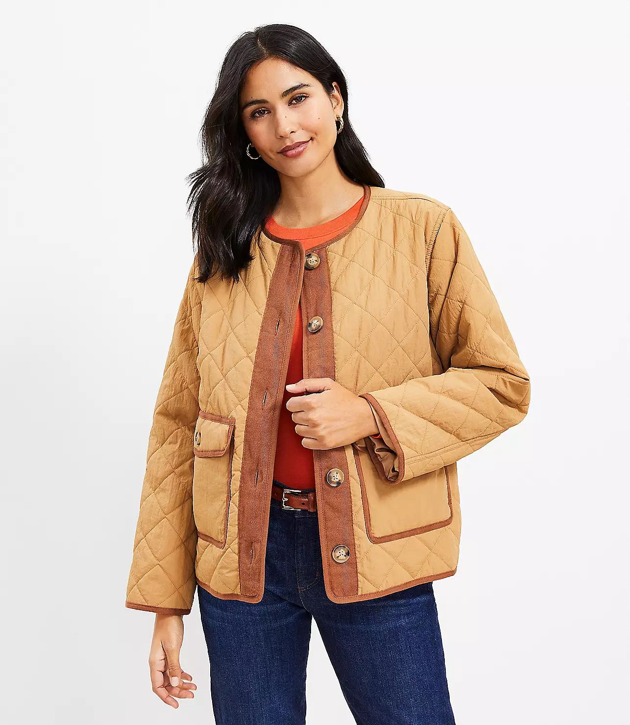 Quilted Field Jacket | LOFT