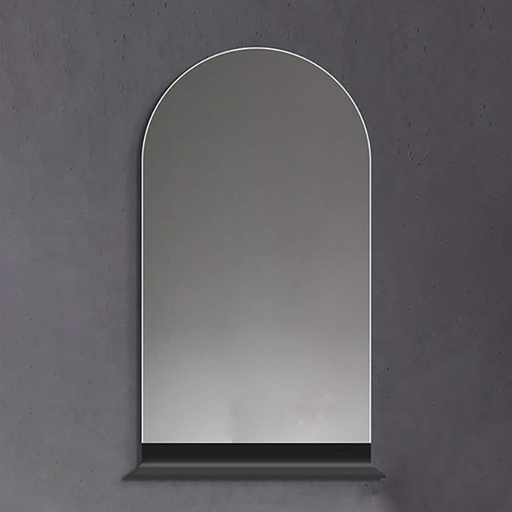WYZQQ Large Arched Bathroom Mirror with Aluminum Alloy Shelf Frameless HD Explosion-Proof Wall-Mo... | Amazon (CA)