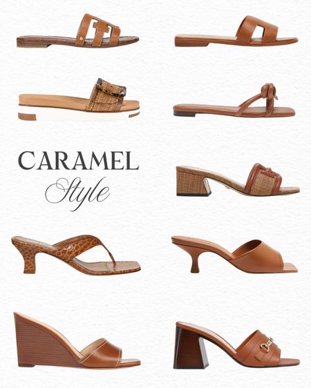 Caramel sandals for days! Pick a pair that’s the right height for you, in your budget, and take on the world in these!

#LTKstyletip #LTKshoecrush #LTKover40