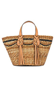 Ulla Johnson Seaview Day Basket in Sand Stripe from Revolve.com | Revolve Clothing (Global)