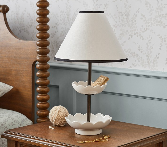 Chris Loves Julia Little Flower Table Lamp | Pottery Barn Kids