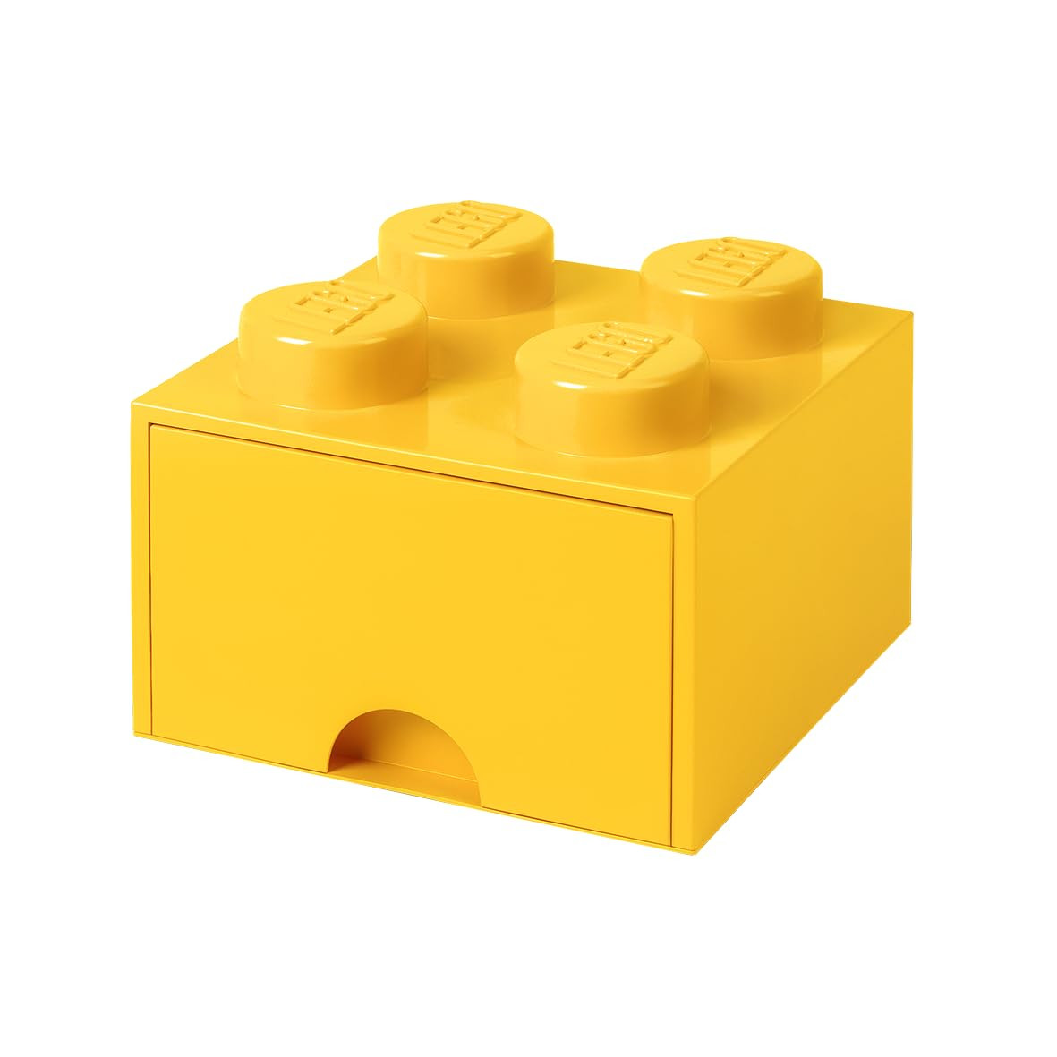 Room Copenhagen, LEGO Brick Drawer - Stackable Storage and Décor - Brick 4, Bright Yellow | Amazon (US)