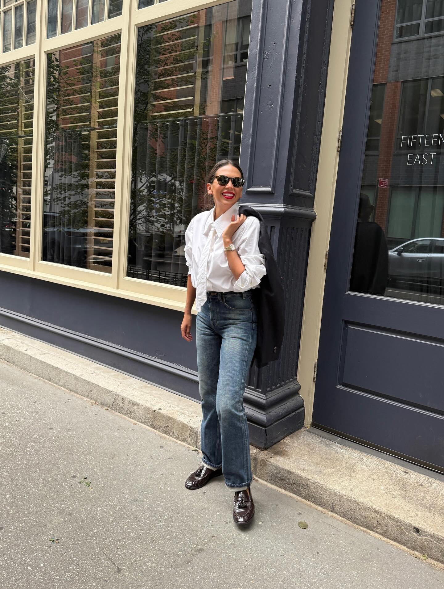 And it only took me like 35 tries to tie this tie