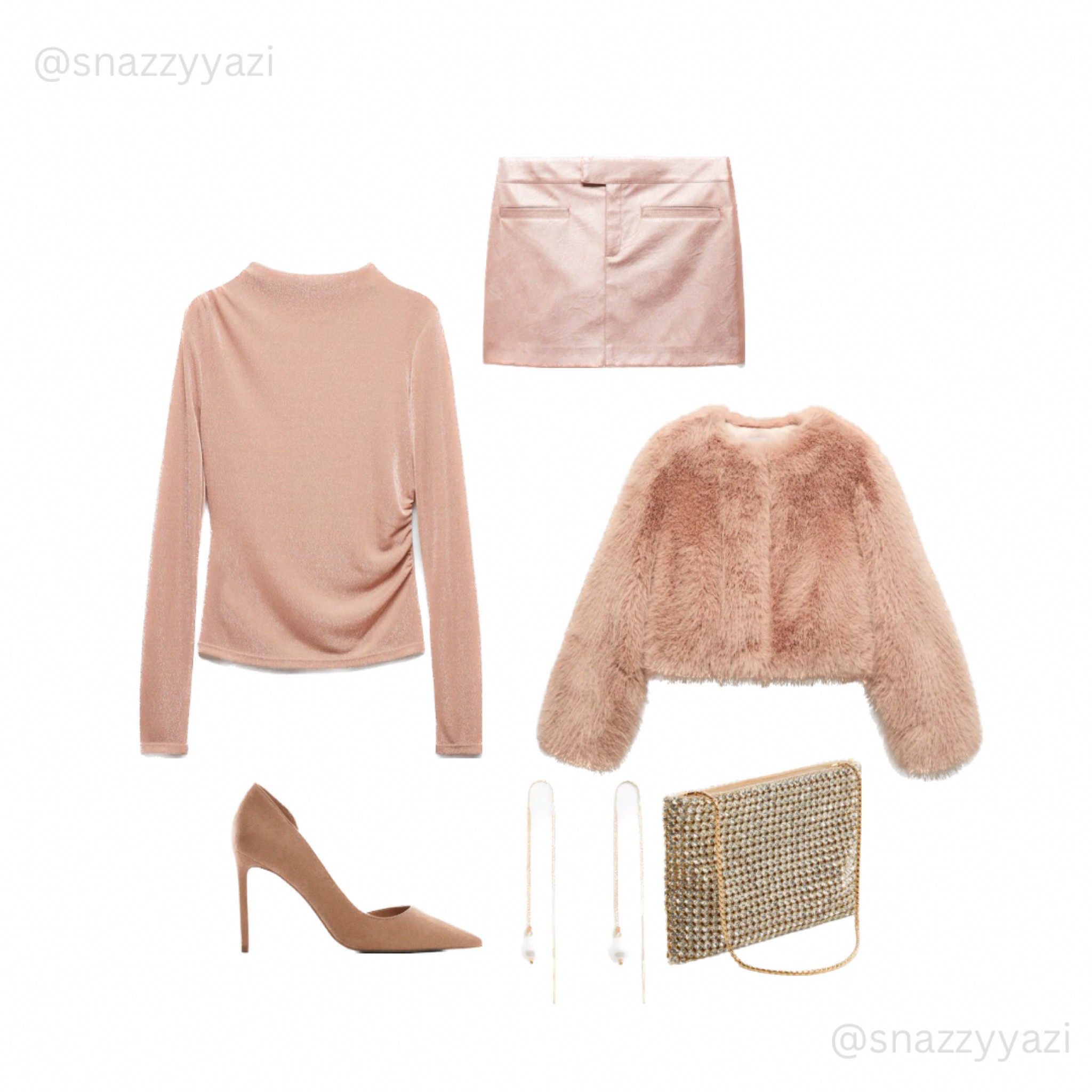 Blush tones Christmas Party Outfit ⭐️

#LTKeurope #LTKHoliday #LTKfindsunder50