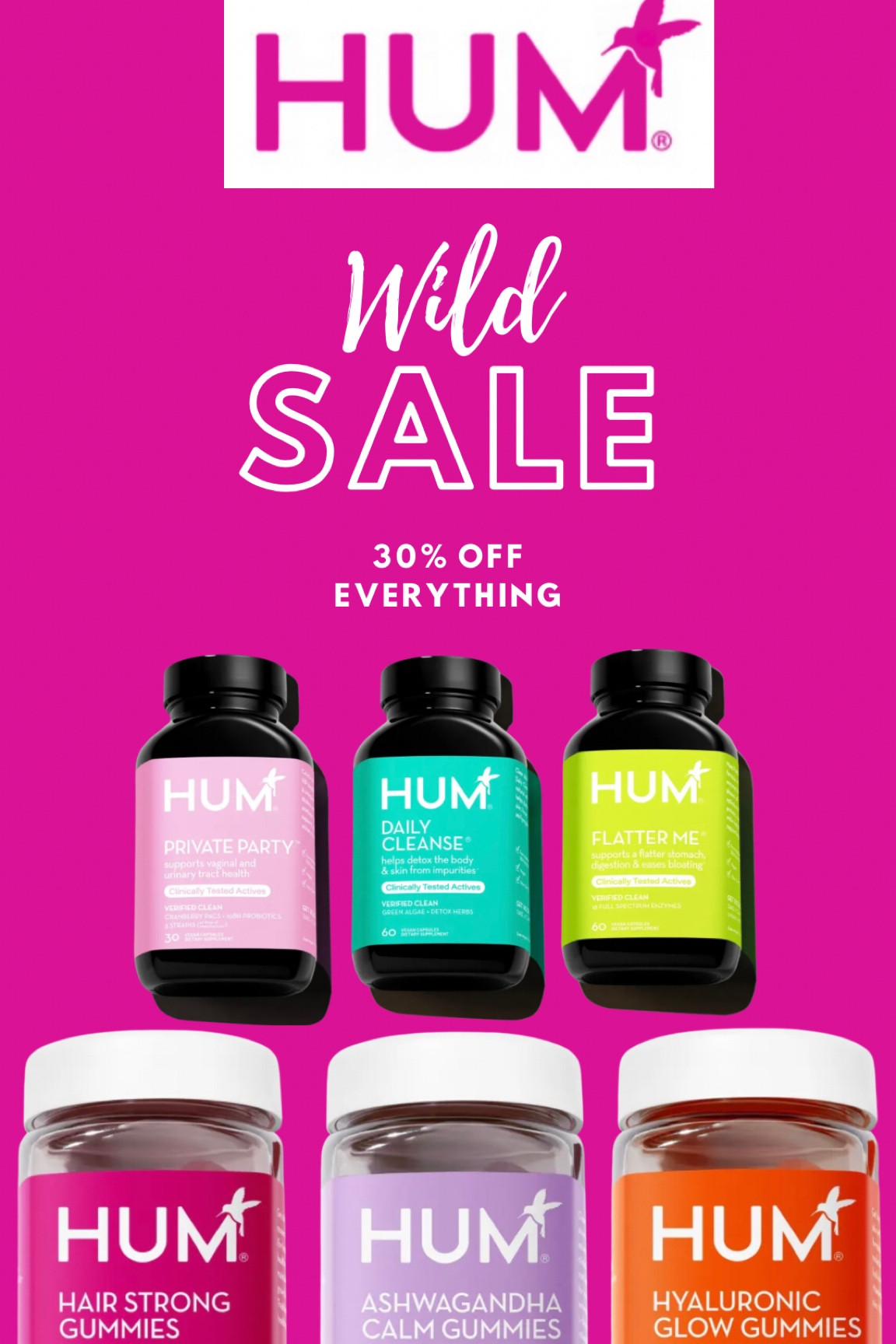 Hum Nutrition is having a massive site wide sale! Everything is 30% off, including my favorite beauty supplements and probiotics! Hum Nutrition Supplements will give you glowing skin, healthy nails, growing  hair, more energy, better sleep, gut health, stress free days and much more! Now is the perfect time to try Hum for yourself 🩷

#LTKFitness #LTKbeauty #LTKsalealert
