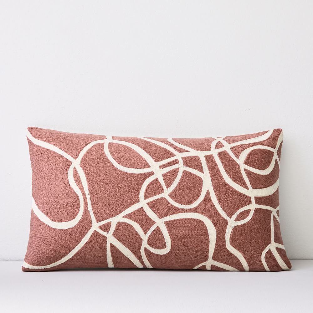 Crewel Rope Pillow Cover | West Elm (US)