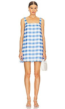 Rhode Kiera Dress in Toulouse Gingham Grande from Revolve.com | Revolve Clothing (Global)
