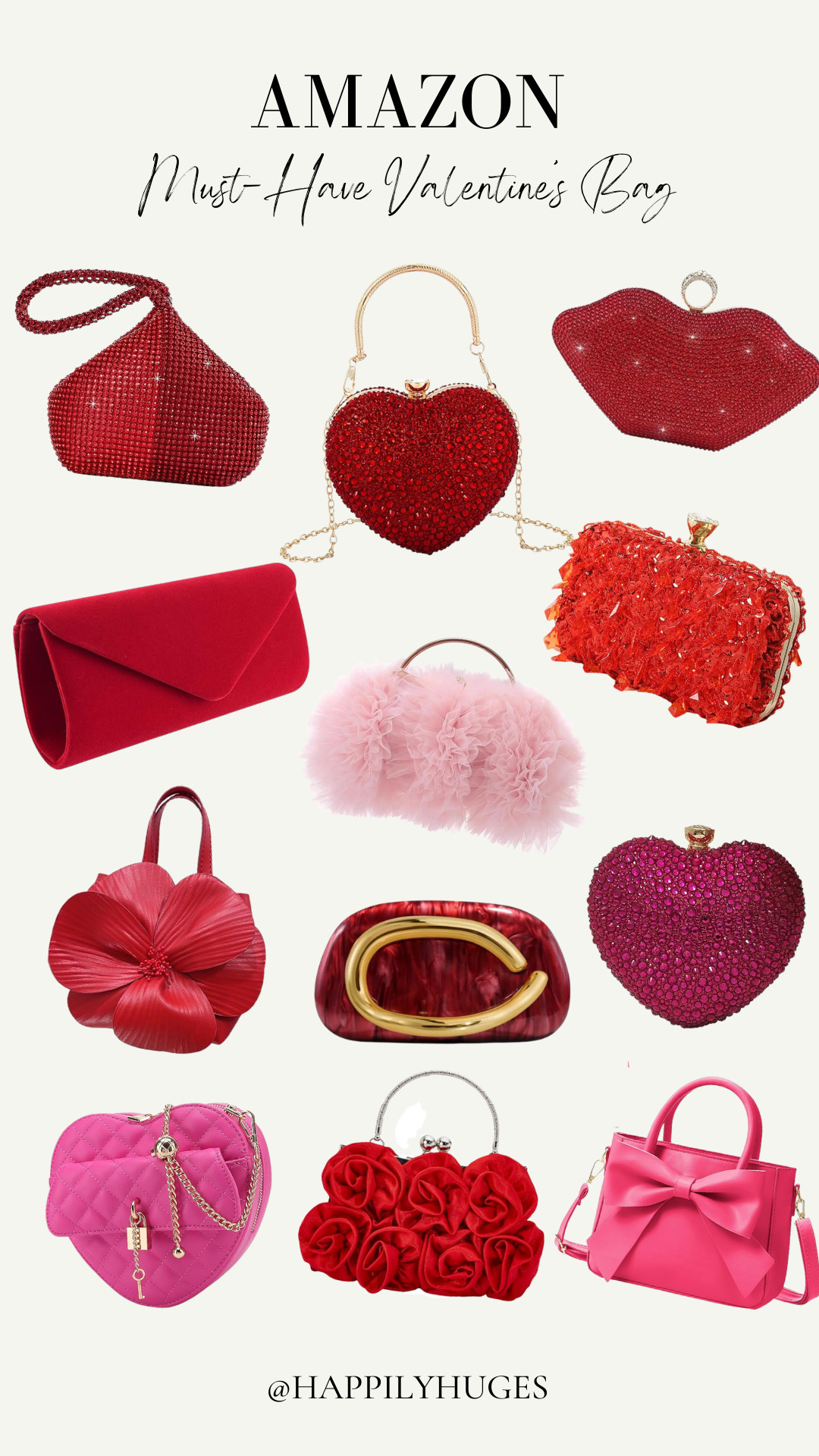 I love a cute bag for Valentine's Day. Check these out from Amazon.  

 #LTKValentine #LTKgrwm #LTKBeauty