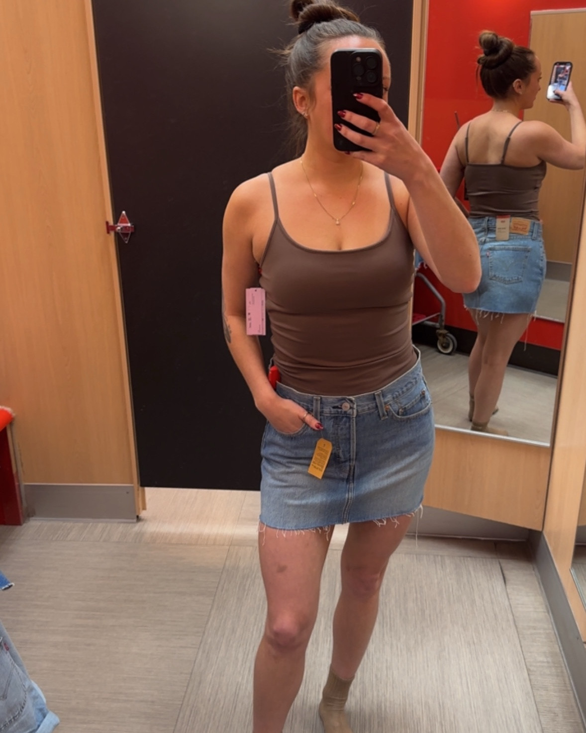 TARGET LEVIS Icon mini skirt 🤠👏🏼

#LTKootd #LTKdayinmylife #LTKSaleAlert