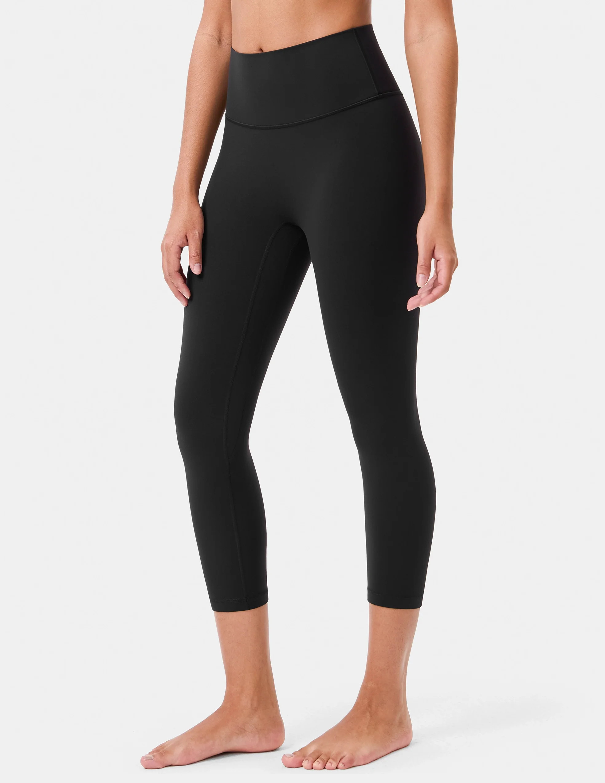 No Front Seam Workout Leggings | Dreamlux 21" High Waisted | Colorfulkoala Affiliate Program