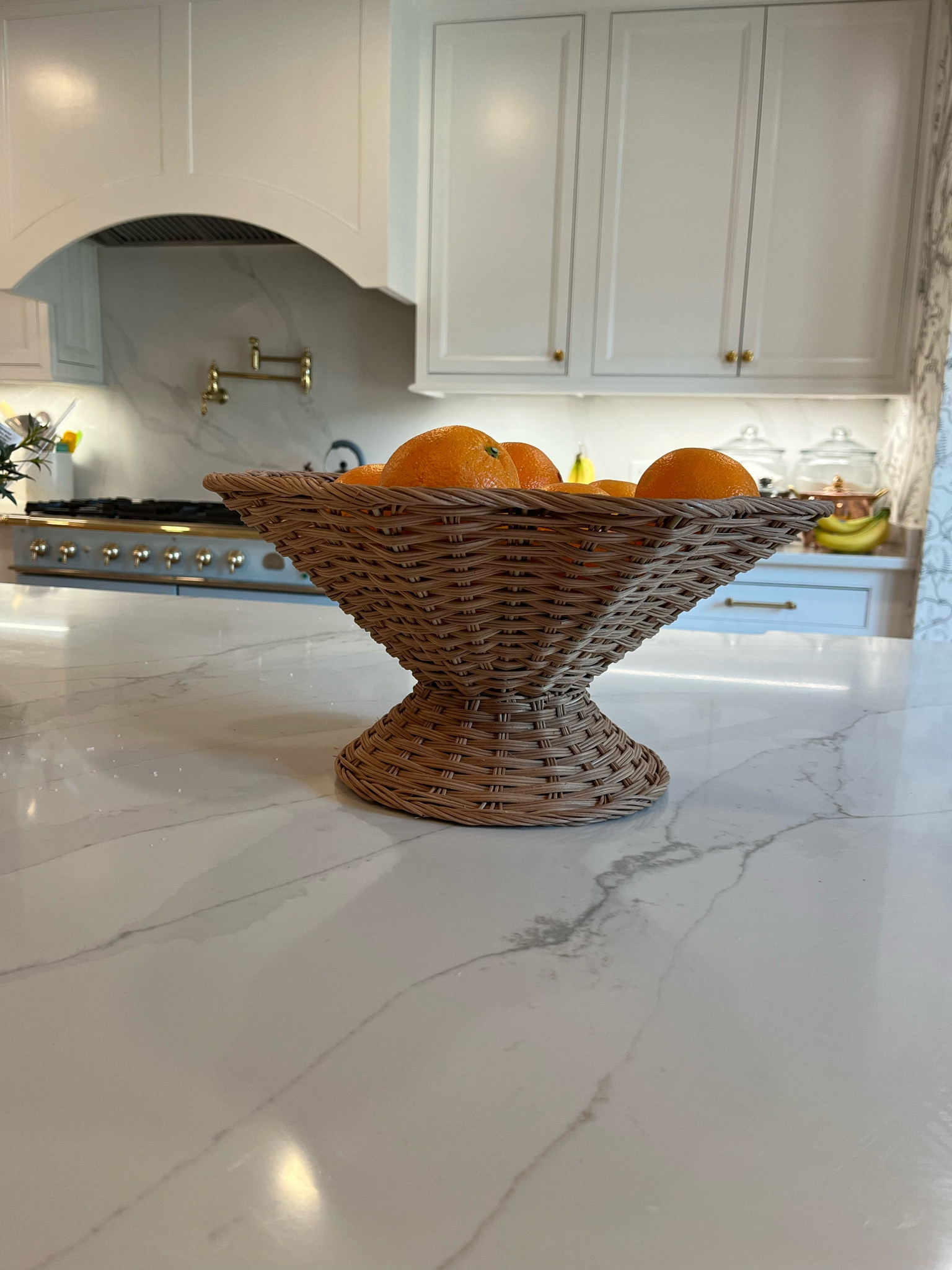 Woven bowl Wavy Rim with Pedestal … curated on LTK