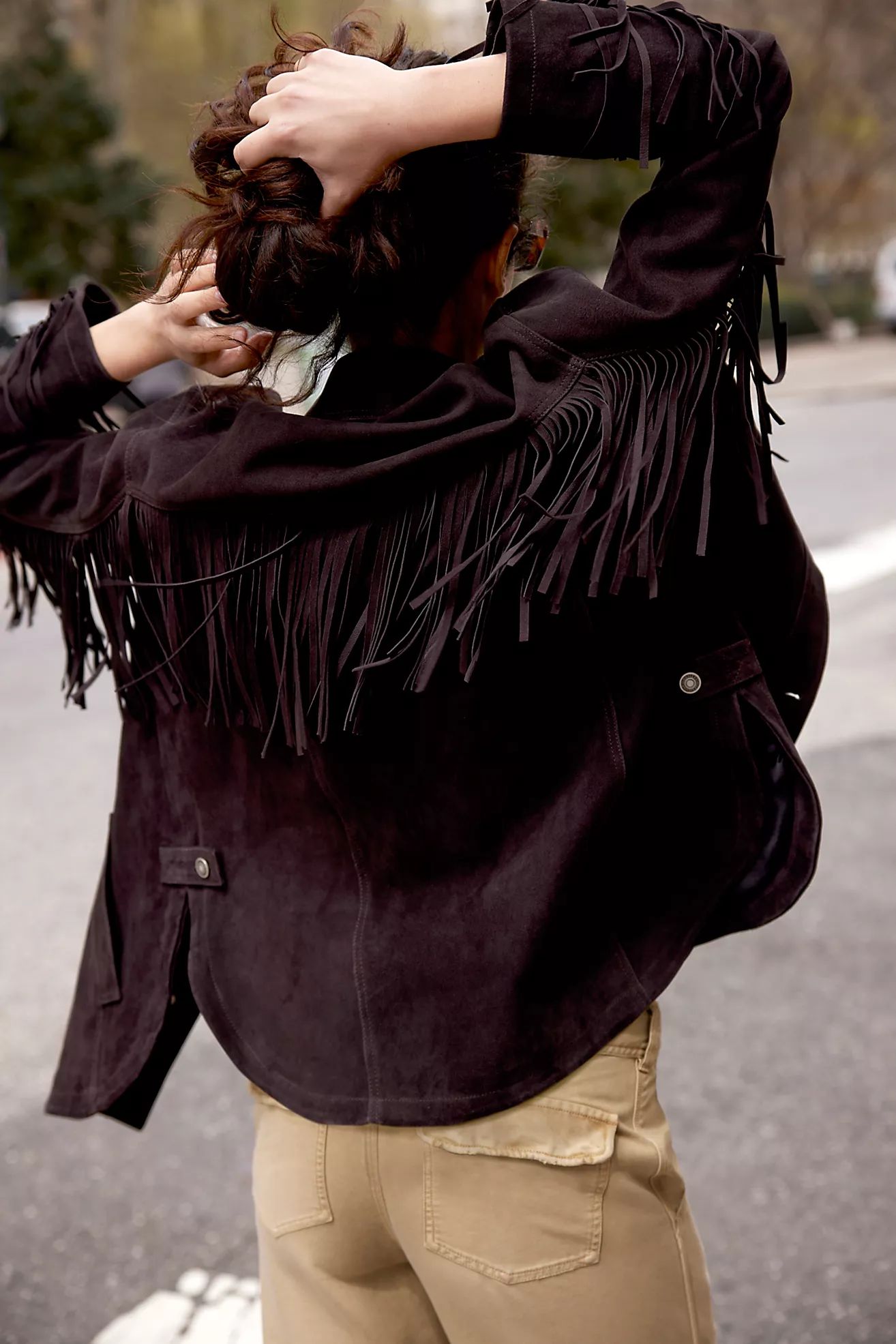 We The Free Fringe Out Suede Jacket | Free People (Global - UK&FR Excluded)