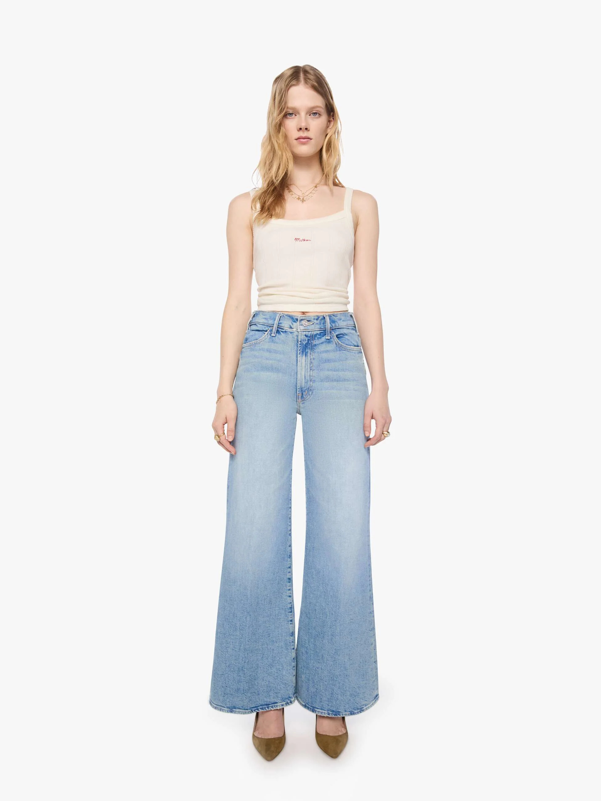 PETITES The Lil Hustler Roller Sneak - I Confess | Mother Denim