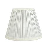 Aspen Creative 59151A Transitional Pleated Empire Shape UNO Construction Lamp Shade in Off White,... | Amazon (US)