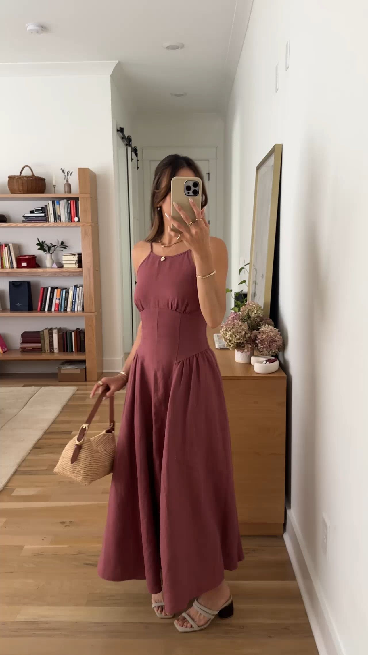 Such a flattering dress from @abercrombie! I love the structure in the front with smocking on the sides for a perfect fit.

Sizing info:
-Abercrombie 100% Linen Dylan Halter Midi Dress (XS Regular in Blush)
-Alohas Indiana Stone Beige Leather Sandals

Petite style, petite fashion, mom outfit, mom style, petite dress, petite outfit ideas, petite outfits, best dresses for petite, spring style, spring outfits, beach outfits, vacation outfits, summer outfits, Summer style, summer trends, summer dress, linen dress

#LTKootd #LTKPetite #LTKTravel