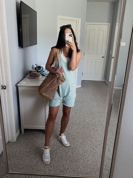 Amazon find! Free people inspired look for less for the hot shot romper! Here’s a way I would style it! 

Runs tts, I’m in a medium even at 27 weeks pregnant! So it’s definitely roomy! 

Casual outfits
Jumpsuit
Romper
Nike sneakers
Beach bag
Oversized sunglasses





#LTKsalealert #LTKSeasonal #LTKFind