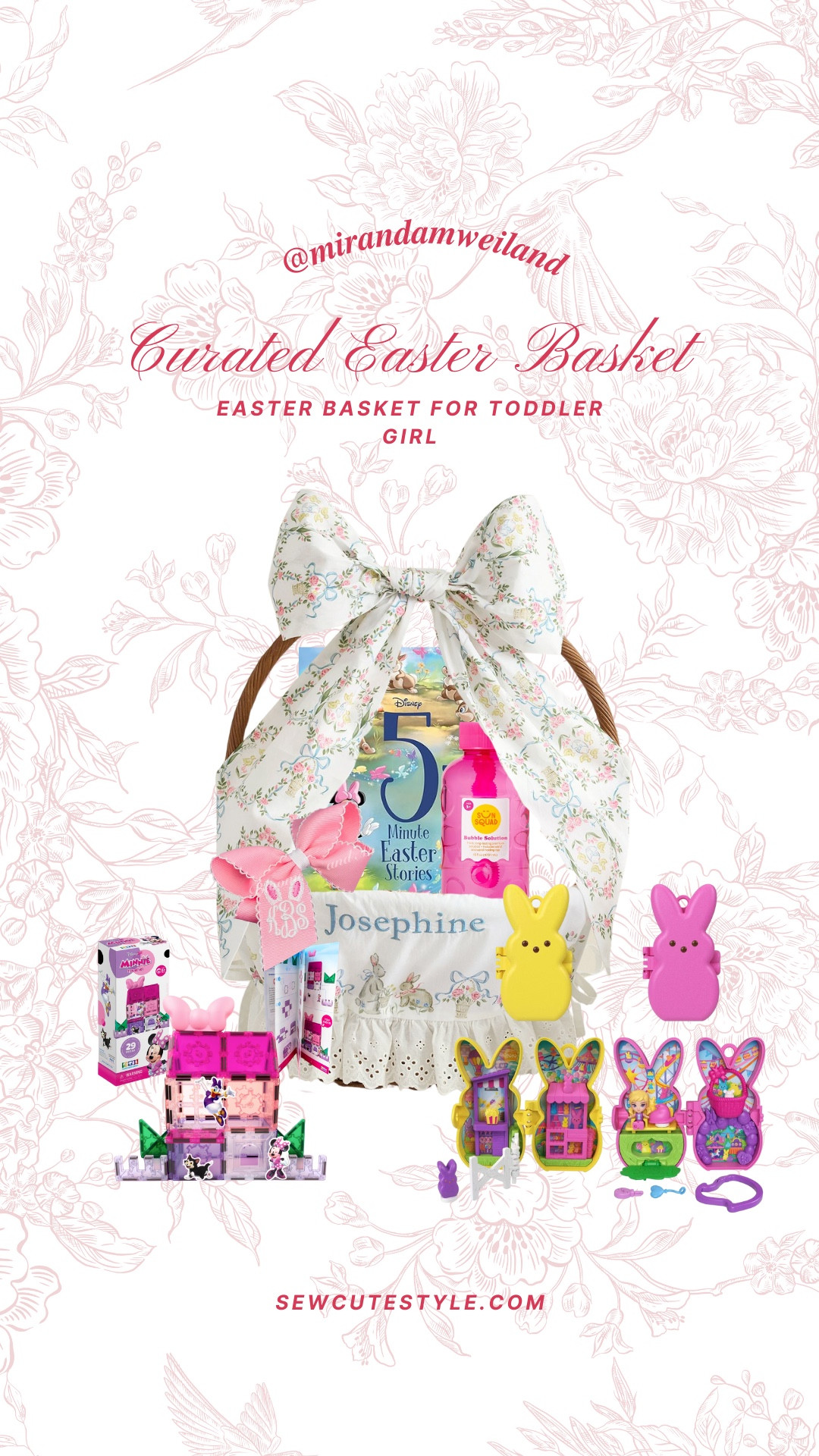 Toddler girl Easter basket ideas! 🐣 

baby girl Easter basket / baby girl Easter basket ideas / baby girl Easter basket stuffers / first Easter basket baby girl / Easter basket ideas for baby/ baby Easter basket filler/ baby safe Easter basket toys / toddler girl Easter basket / toddler girl Easter basket ideas 

#LTKBaby #LTKKids