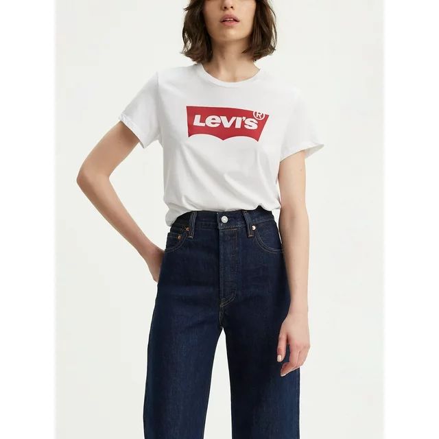 Levi's Original Red Tab Women's Logo Perfect T-Shirt | Walmart (US)