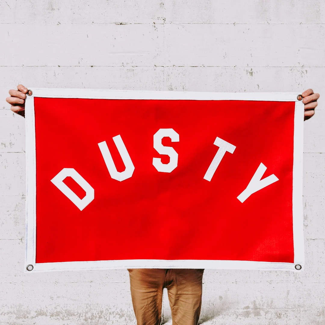 Giant Custom Printed Felt Banner Felt Pennant Flag Banner Vintage Banner Wall Decor 34 X 22 Wall ... | Etsy (US)