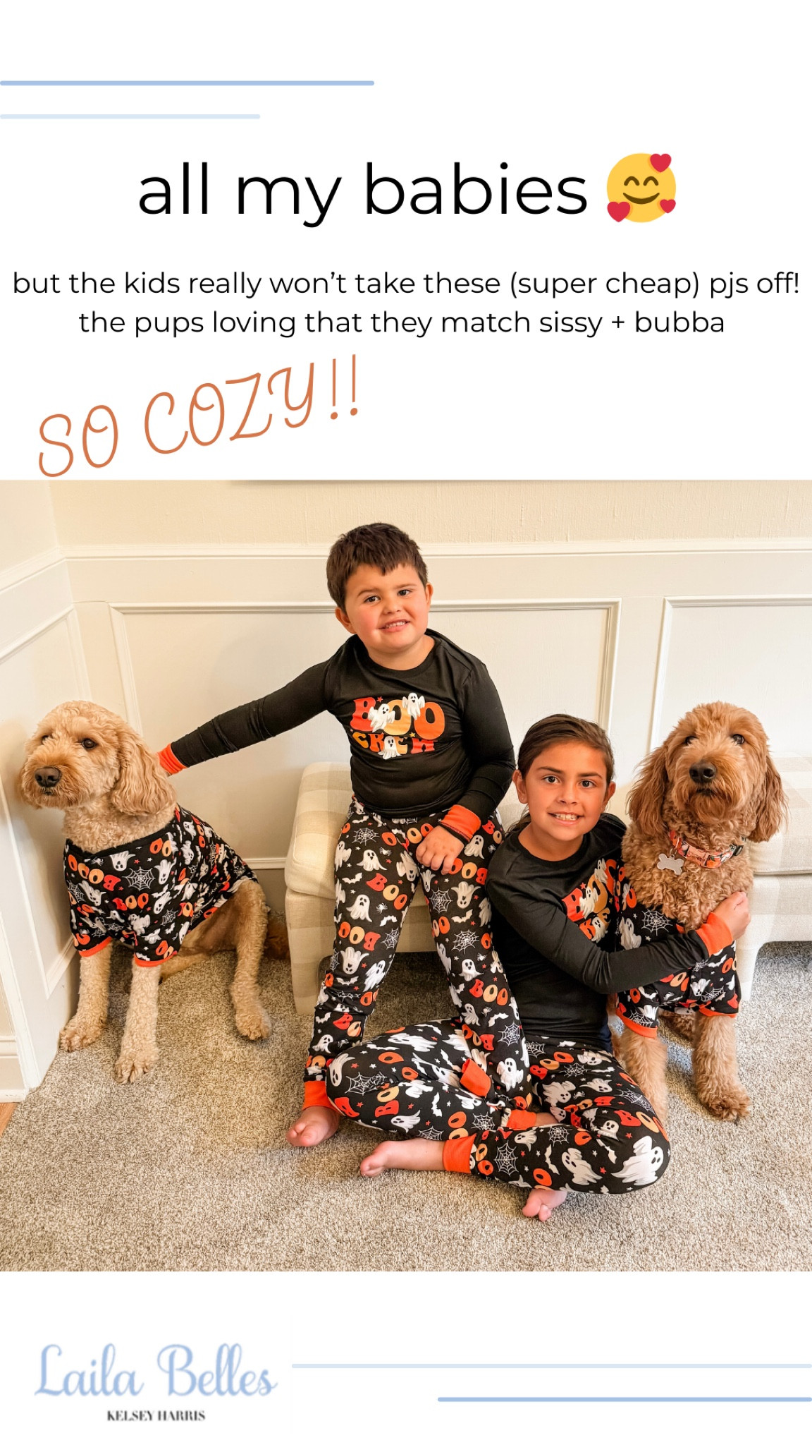 the BEST and coziest Halloween PJs for the whole fam for super cheap! My kiddos won’t take them off!
.
.
#halloweenpjs #walmartdoesitagain 

#LTKSeasonal #LTKKids #LTKHalloween