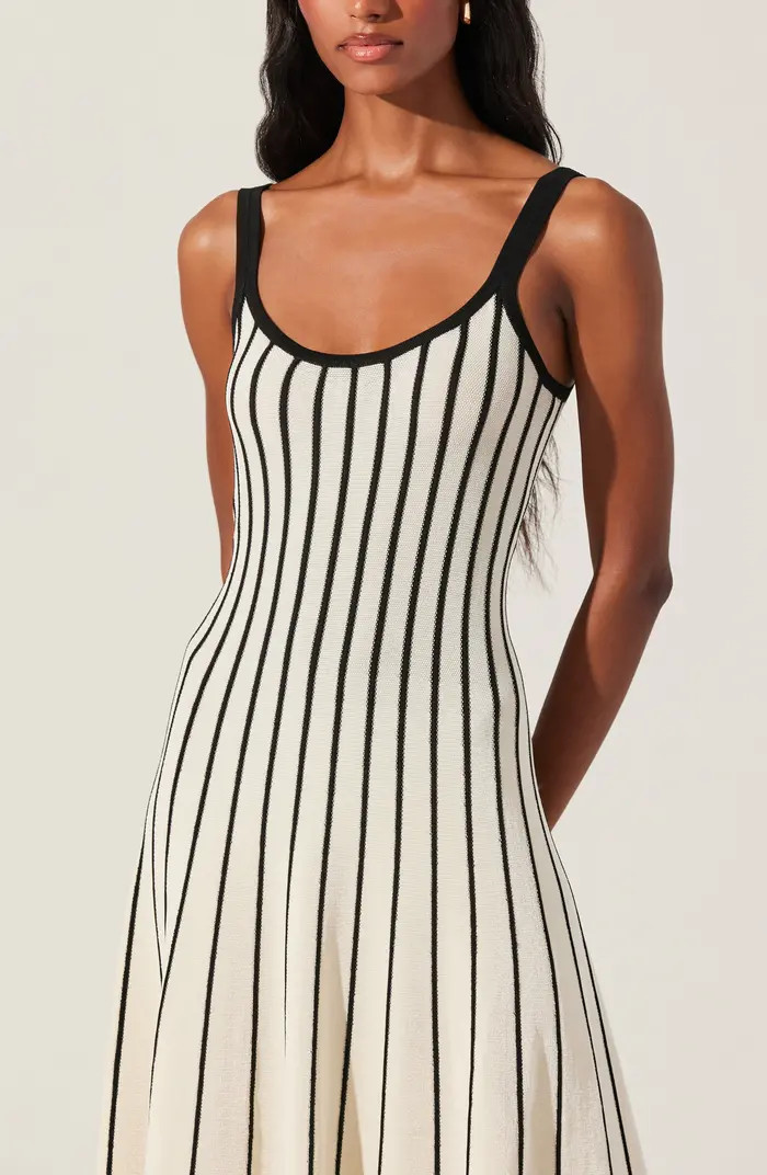 ASTR the Label Irecia Stripe Sleeveless Sweater Dress | Nordstrom | Nordstrom