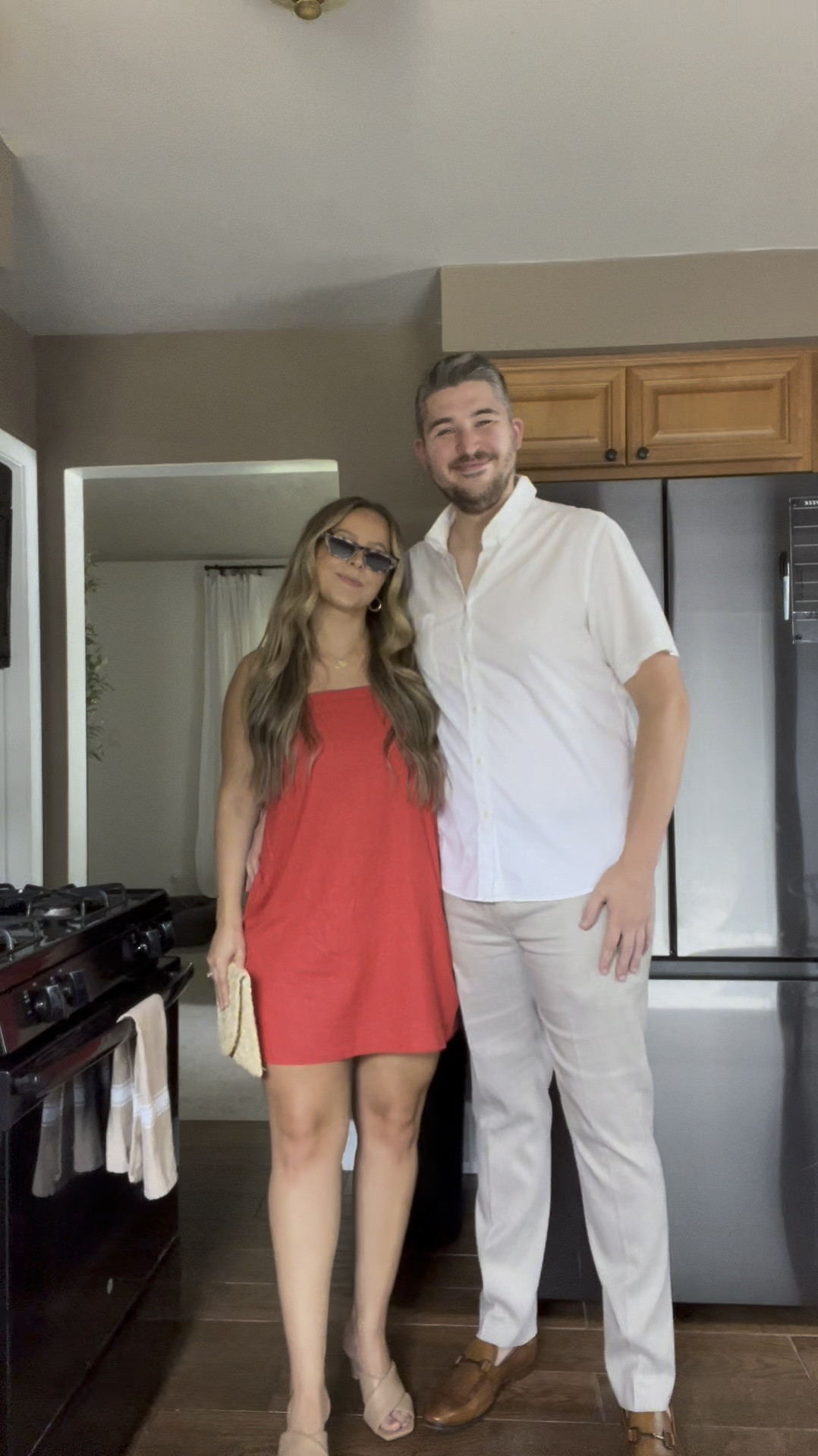 Dress is a M. Summer dress. Wedding guest dress. Europe vacation. Vacation outfit. Resort wear. Abercrombie. Red dress. 

#LTKMens #LTKFindsUnder100 #LTKMidsize