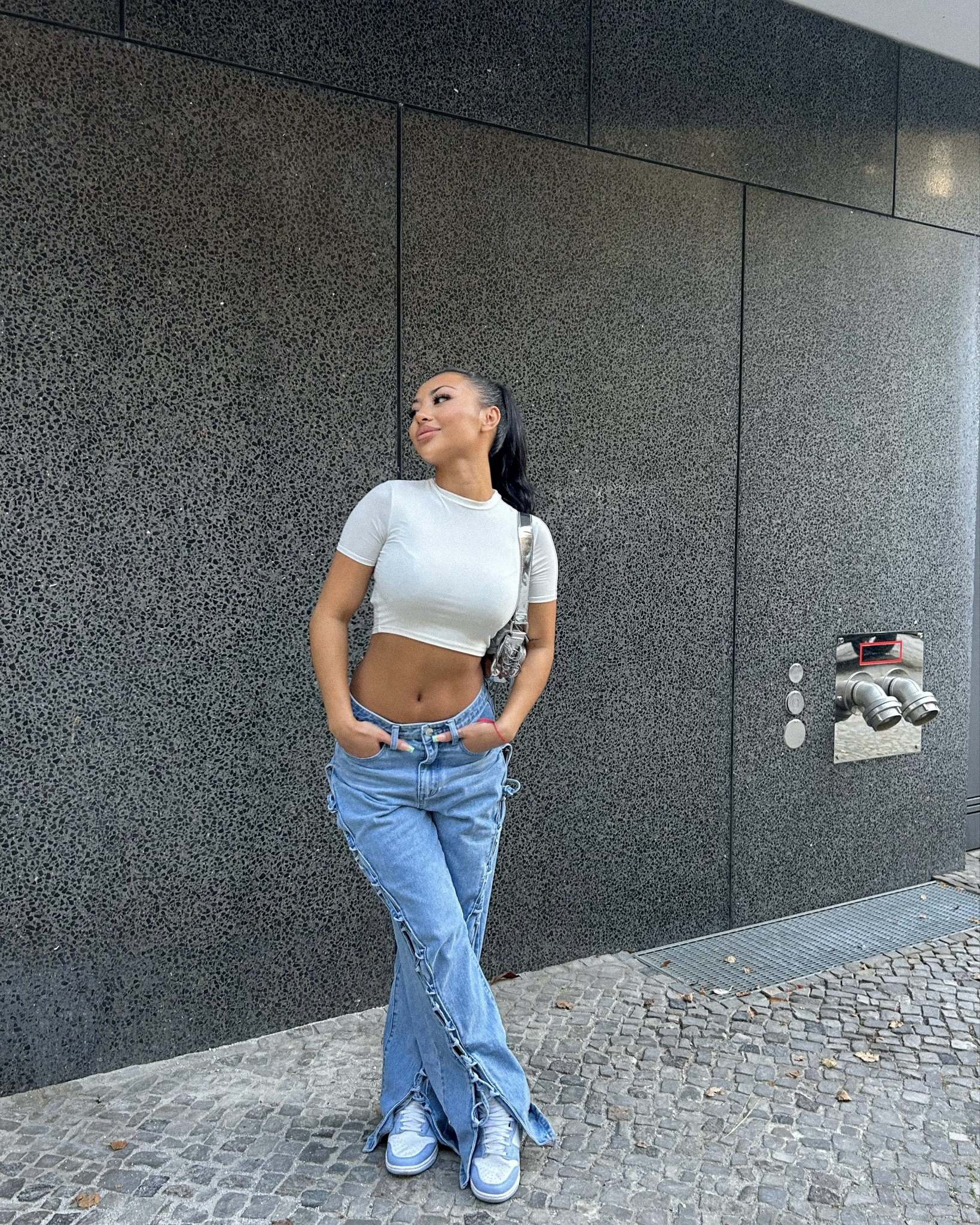 Lace up side detail jeans 

#LTKfindsunder50 #LTKstyletip #LTKU