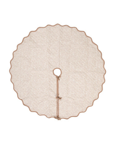 Block Print Tree Skirt | TJ Maxx