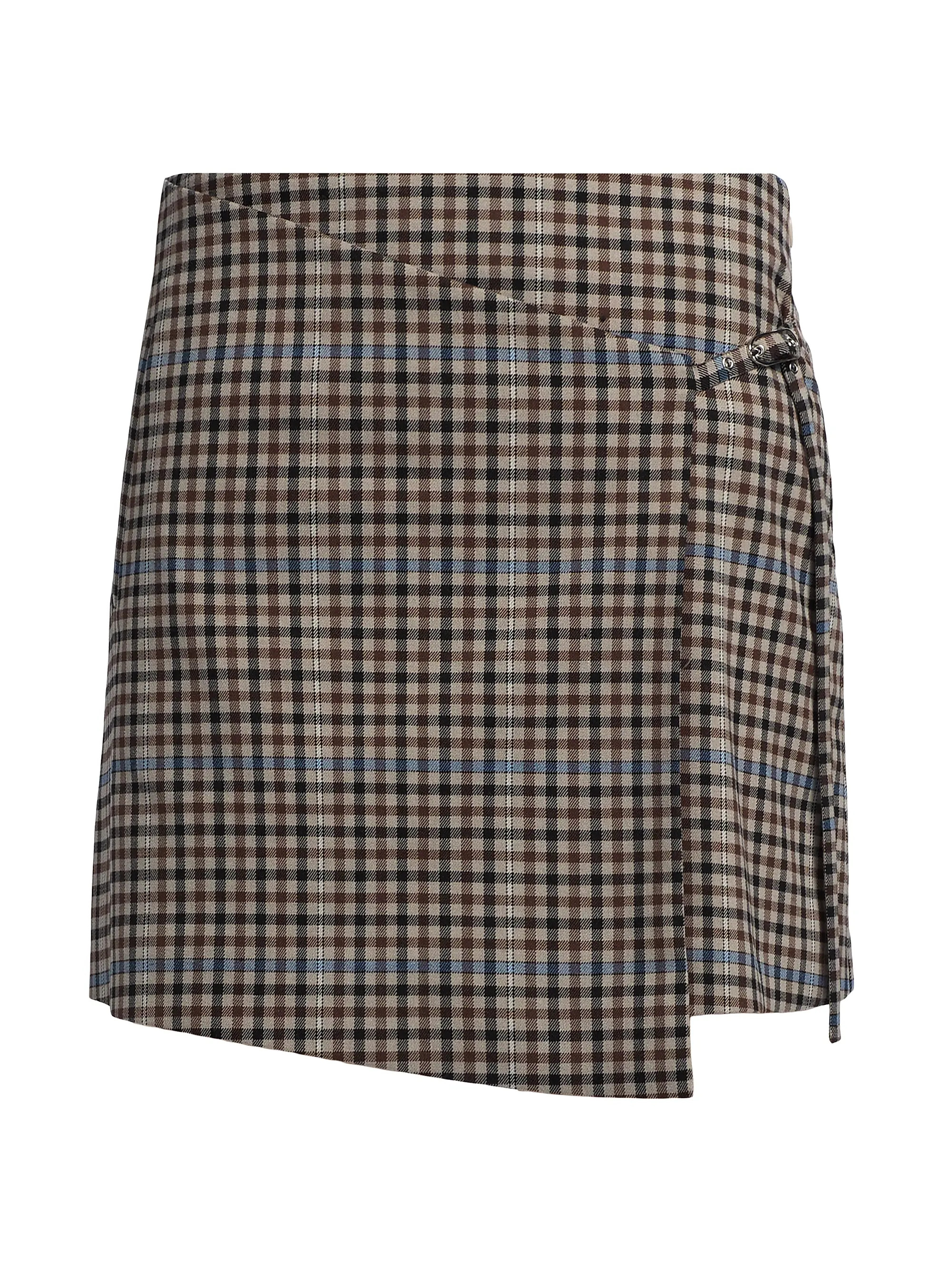 Nial Plaid Miniskirt | Saks Fifth Avenue