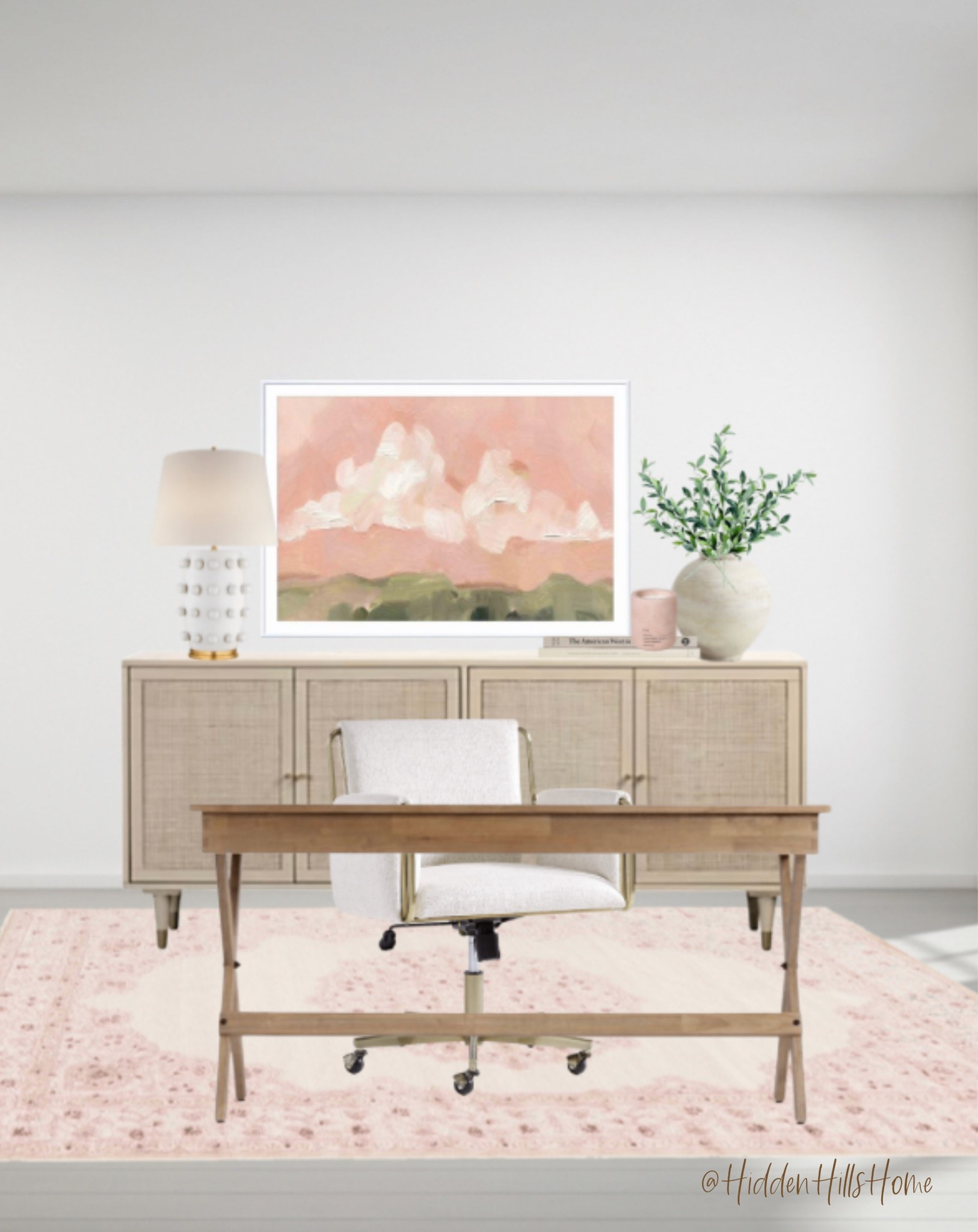 Home Office, Office Decor, Desk, Office Desk Chair, Home Decor, Pink Rug #homedecor #homeoffice #office

#LTKHome #LTKSaleAlert #LTKSeasonal