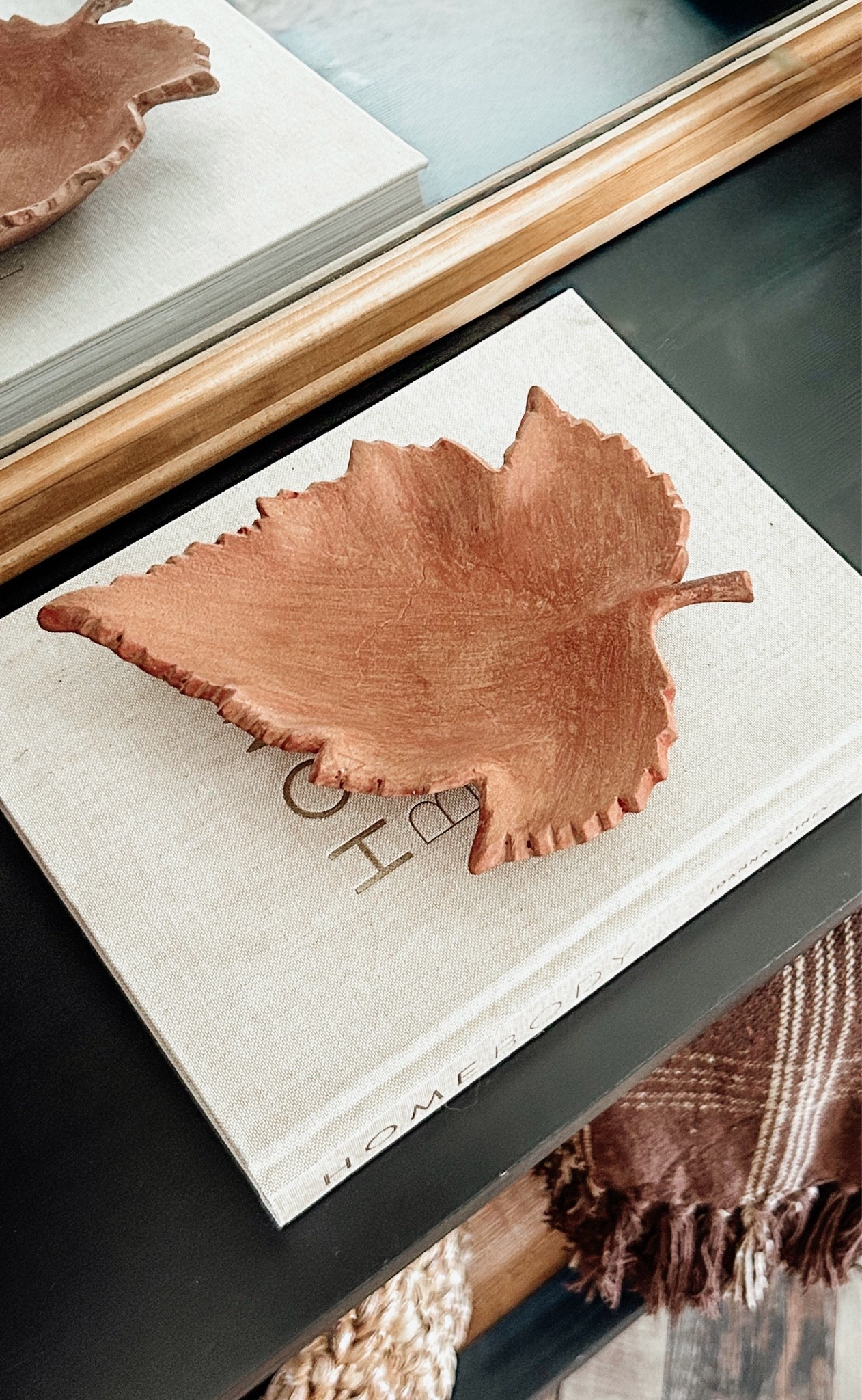 This beautiful terracotta leaf is back this year! And it comes in gold as well now 🍂

#LTKHome #LTKSeasonal