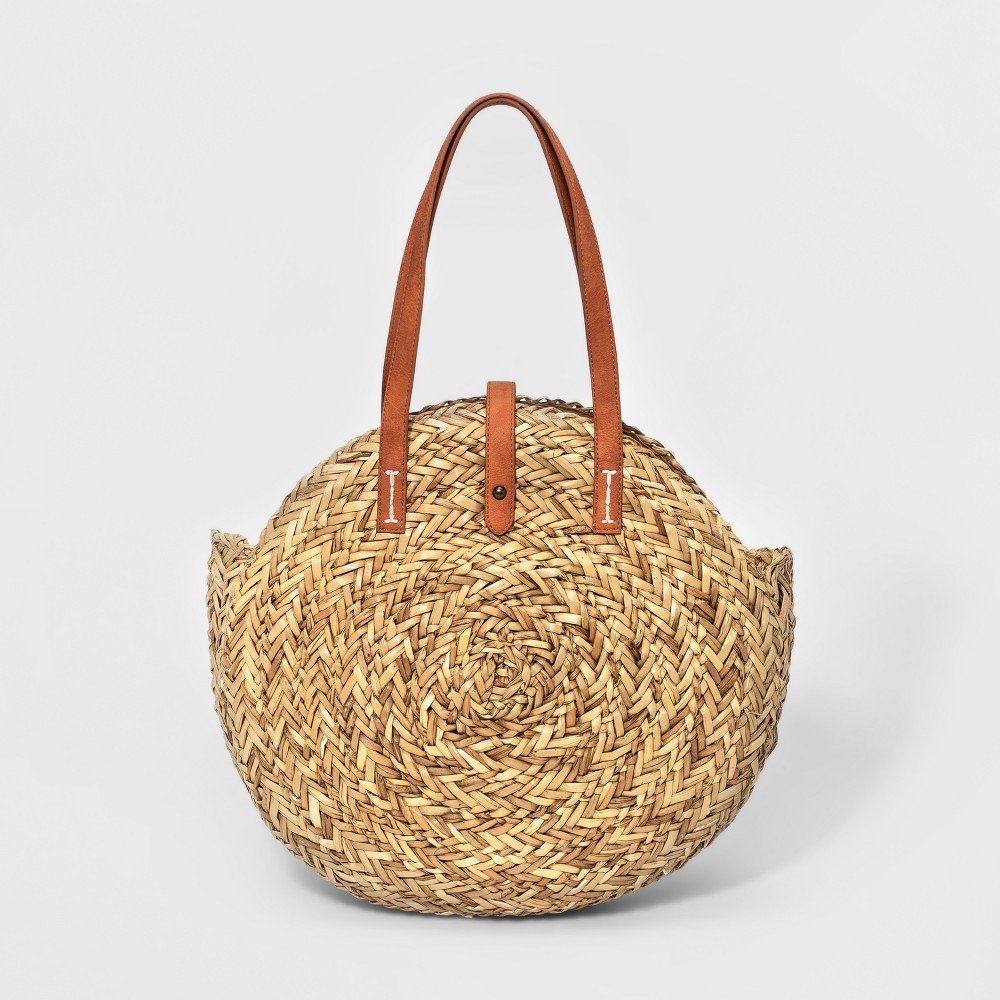 Shopper Tote Handbag - Universal Thread Natural, Women's | Target