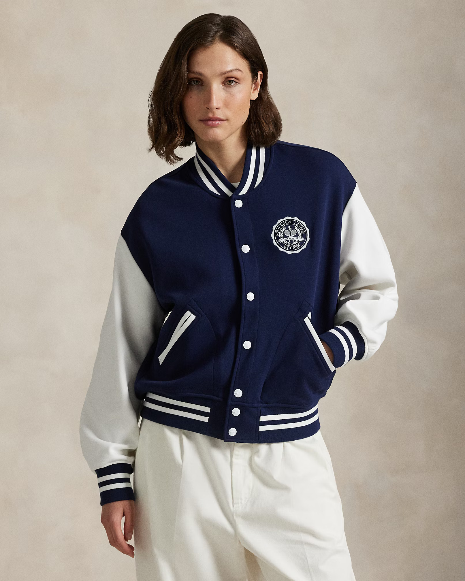 Doppellagige Baseballjacke US Open | Ralph Lauren (DE & AT)