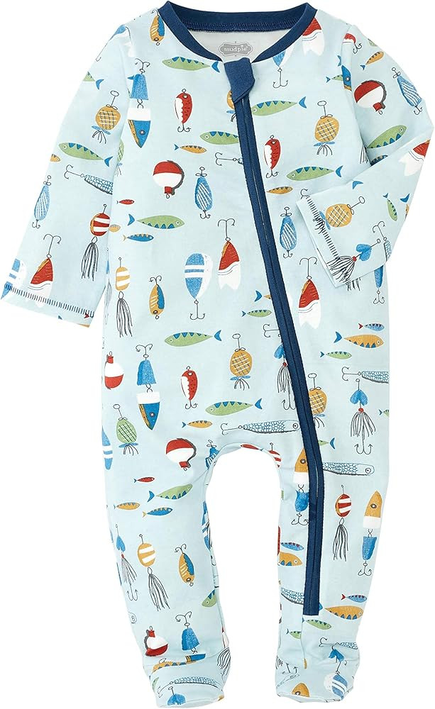 Mud Pie Baby Boys' Fishing Lure Sleeper | Amazon (US)