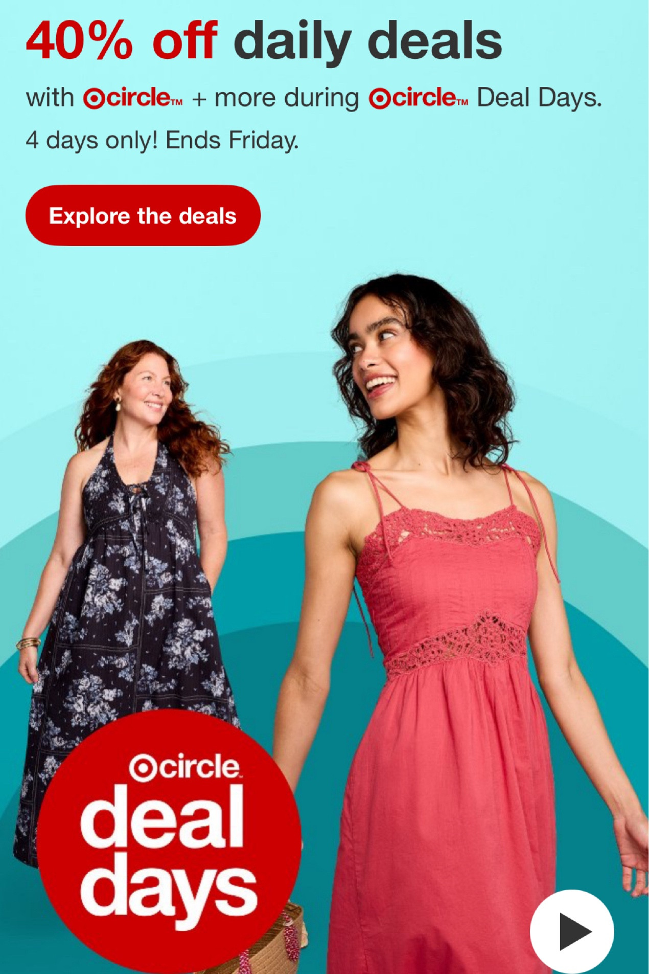 TARGET CIRCLE DEAL DAYS ARE HERE!! Enjoy 40% off deals + more through Friday, June 26!

#LTKootd #LTKdayinmylife #LTKSaleAlert
