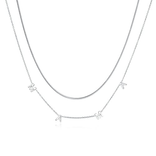 Zillaly Mama Necklace, Mom Necklace for Women, Adjustable Elegant Ladies Necklace Gift in, Ideal for Mothers and Wives | Amazon (US)
