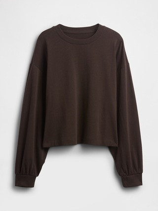 Heavyweight Crop Sweatshirt | Gap (US)