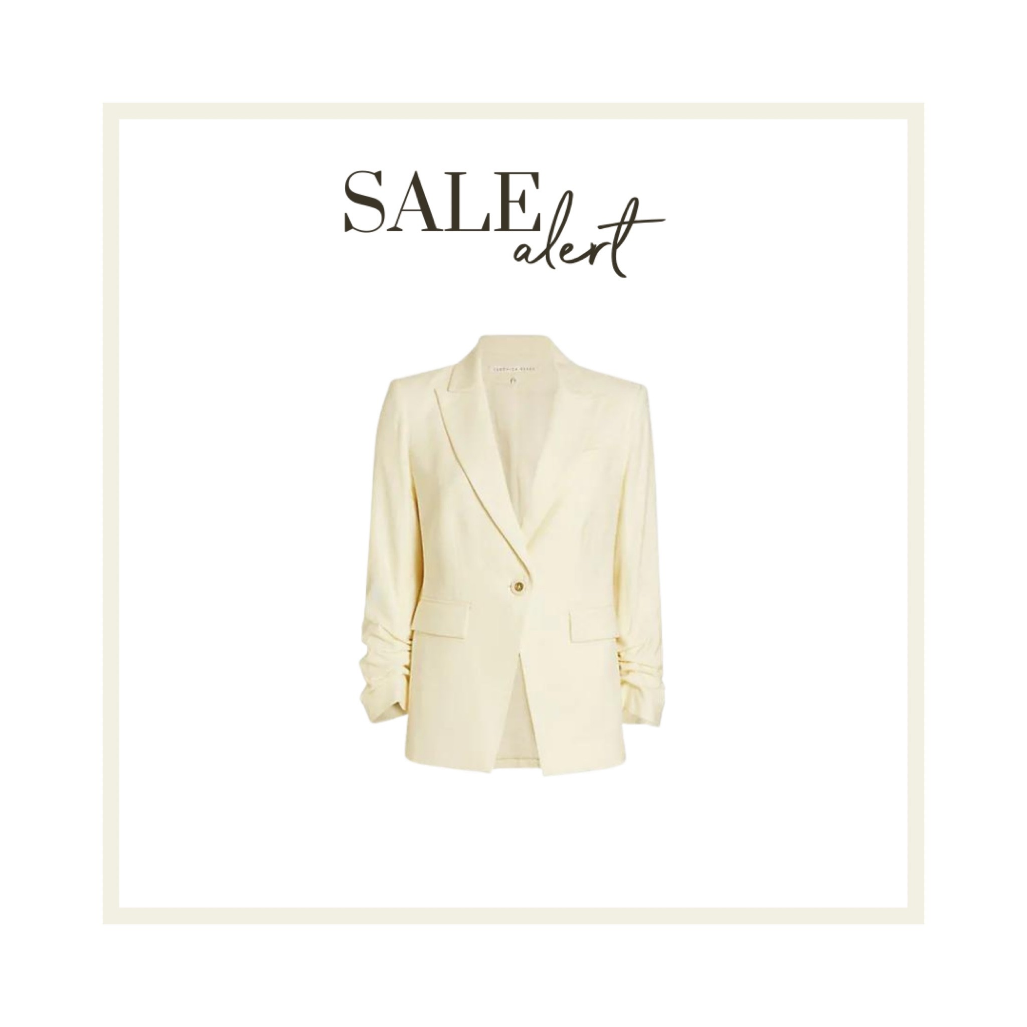 This blazer is a mainstay in my summer closet, and it is on major sale. If you check back early morning, sizes are often re-stocked. The coordinating shorts are a great piece to have, too! I wear a size 4 in both. 

#LTKsalealert
