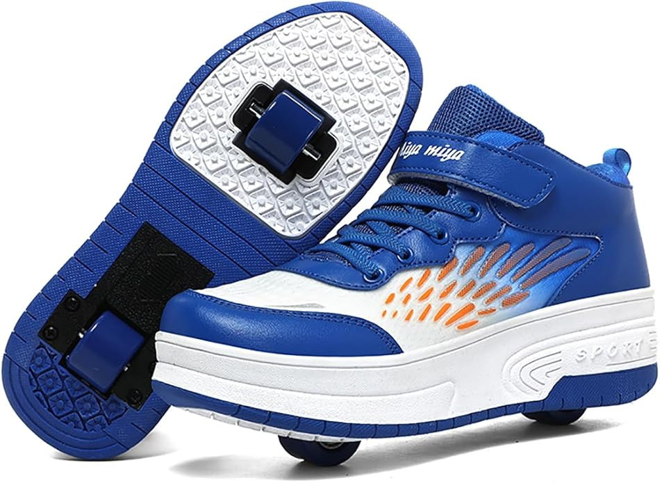 Ylllu Kids LED Roller Skate Shoes with Single Wheel Light up Roller Shoes Gift for Girls Boys Chi... | Amazon (US)