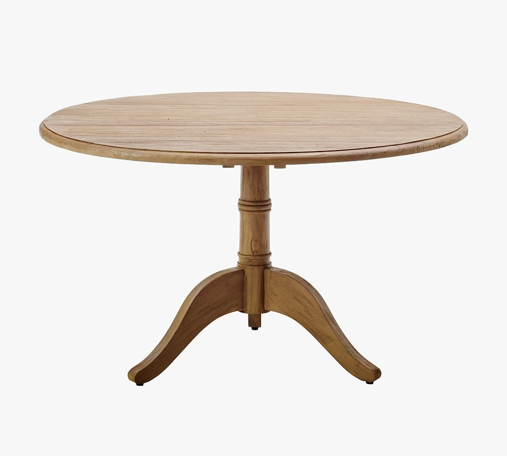 Michel Reclaimed Teak Wood Dining Table (31"- 47") | Pottery Barn (US)