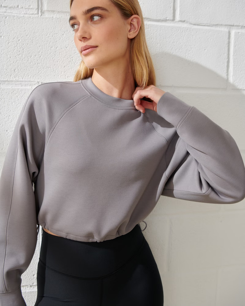 YPB neoKNIT Cinched Mini Crew | Abercrombie & Fitch (US)