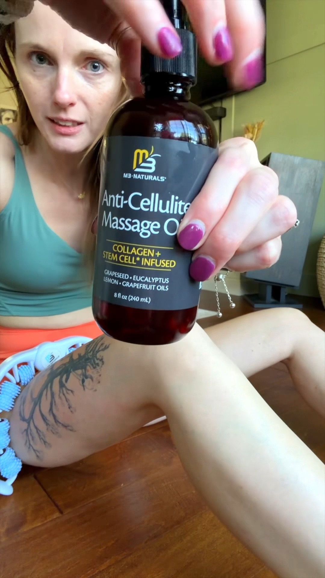 The massage roller and massage oil combo! #massageroller #massage #massageoil #legmassager #massagetool

#LTKSaleAlert #LTKOver40 #LTKselfcare
