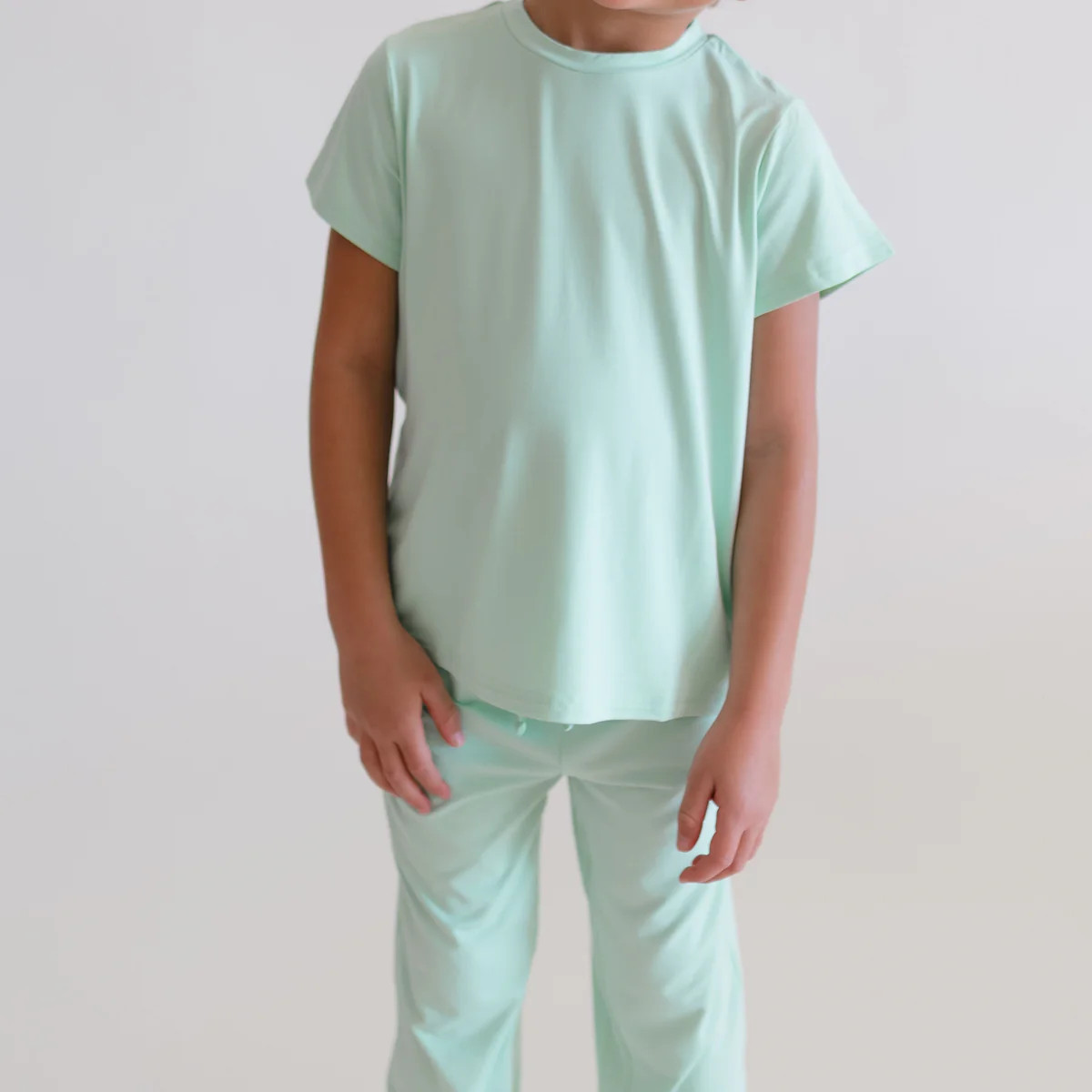 Youth Jogger Set In Seafoam | Silks Design