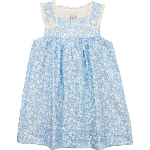 Blue And White Floral Dress - Shipping Mid-April | Cecil and Lou