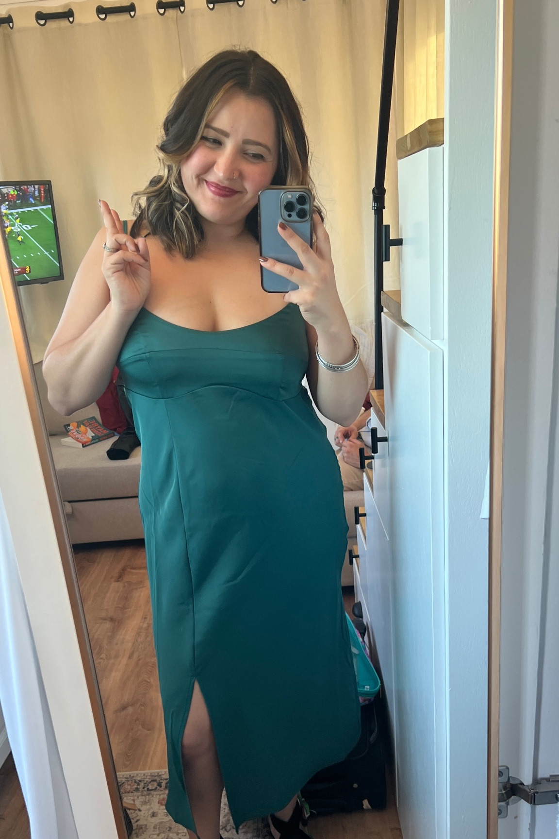 Found a slip dress I love at Target #targetfinds #dresses 

#LTKfindsunder50 #LTKwedding #LTKHoliday