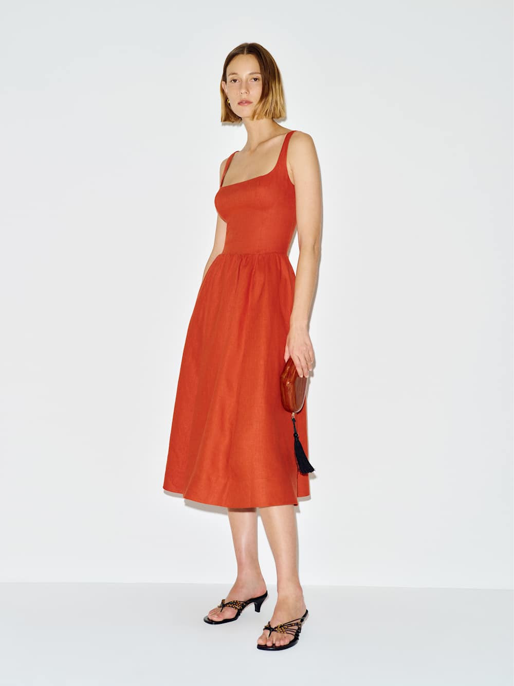 Janu Linen Dress | Reformation (Global)