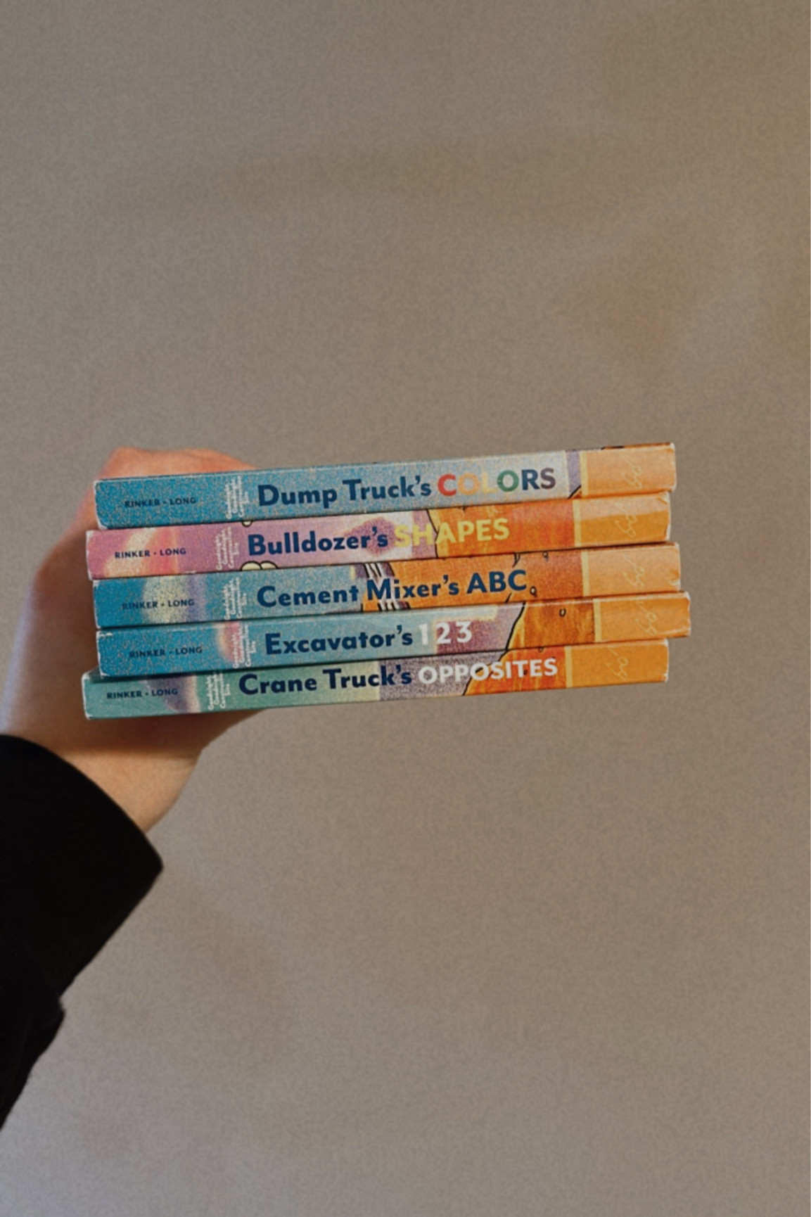 Construction site board books for early learning 🦺 

#LTKfamily #LTKbaby #LTKkids