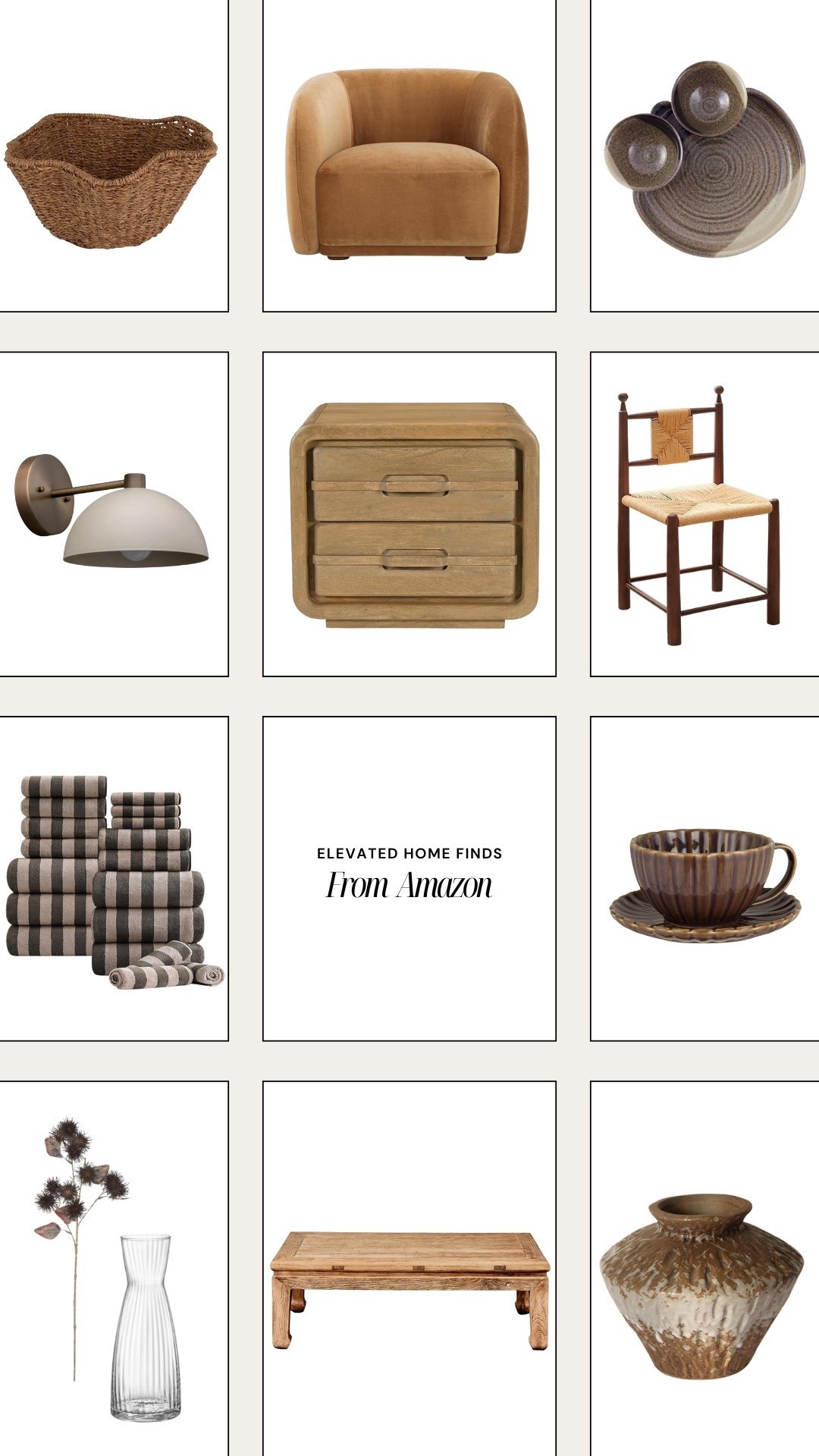 Elevated home finds from Amazon! 🤎

#LTKFamily #LTKHome #LTKStyleTip