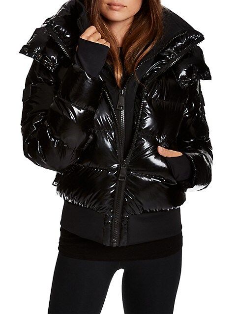 Bungalow Cropped Puffer Jacket | Saks Fifth Avenue