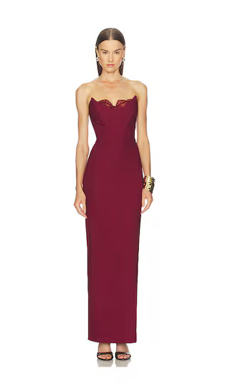 NEW
    
    
    
        
        x REVOLVE Louisa Gown in Oxblood

        
            Michae... | Revolve Clothing (Global)